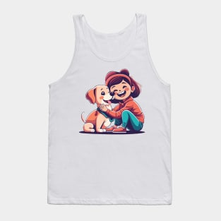 Cute dog lover Tank Top